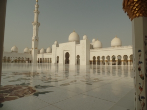 Sheik Zayed Mosque in Adu Dhabi